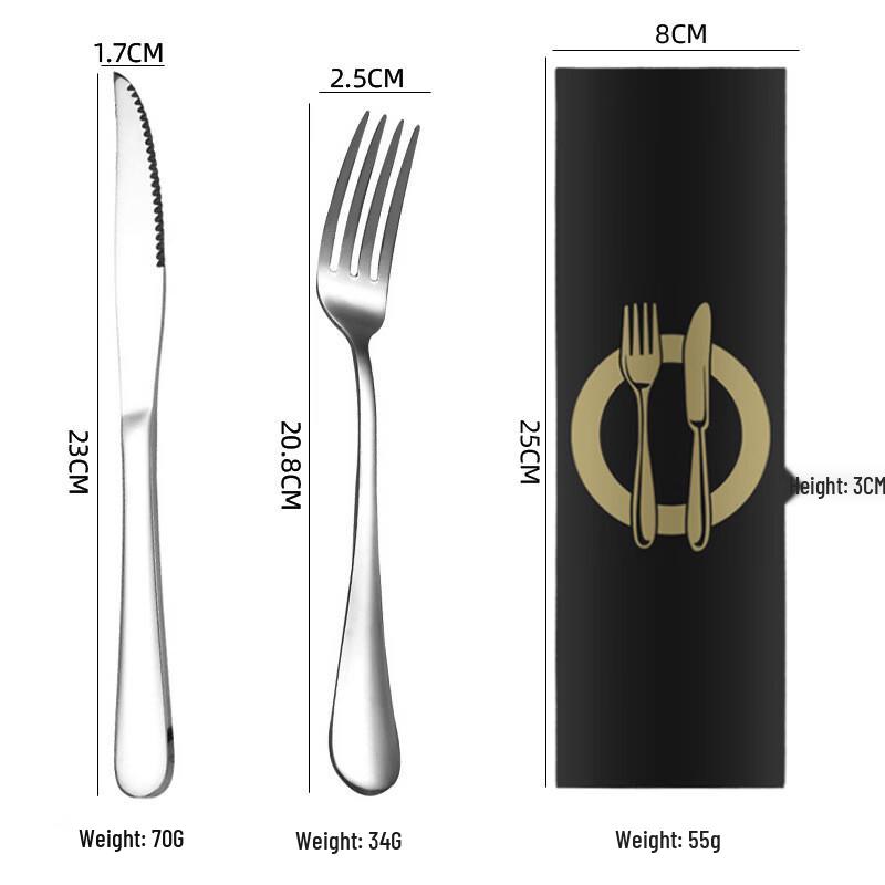 Abay Stainless Steel Dinner Cutlery Set