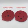 WUM1 1pcs for SKODA 90mm 80mm 100mm Car Front Grille Head Hood Bonnet Emblem Rear Tail Bumper Trunk Sticker Badge Styling Accessories