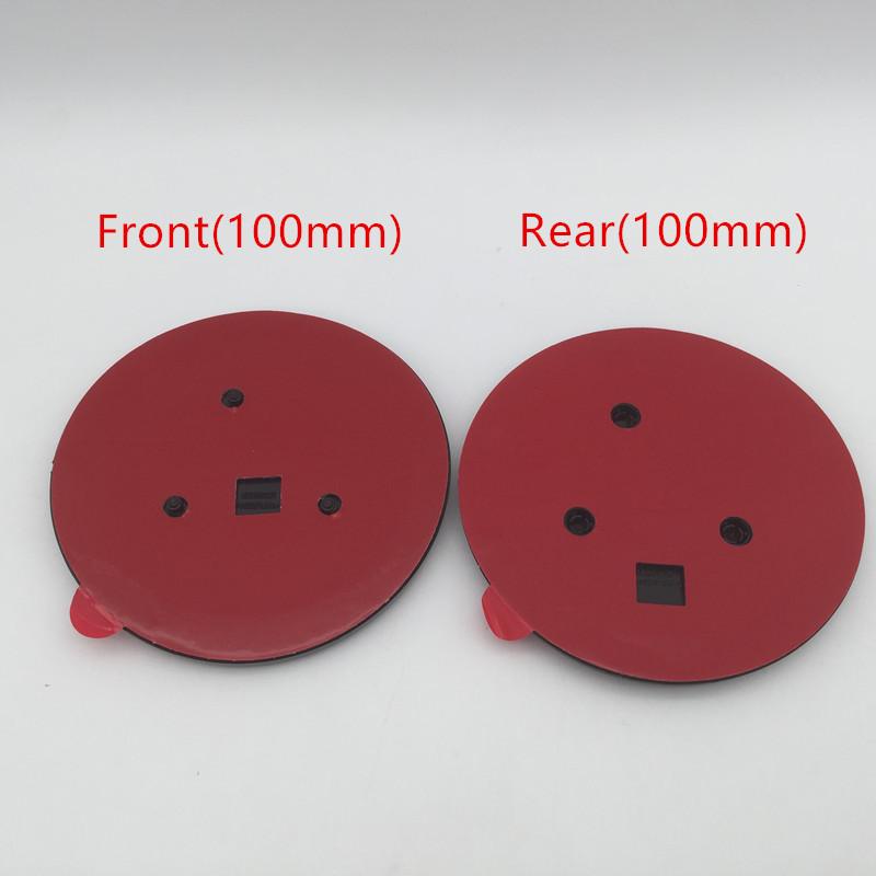 WUM1 1pcs for SKODA 90mm 80mm 100mm Car Front Grille Head Hood Bonnet Emblem Rear Tail Bumper Trunk Sticker Badge Styling Accessories