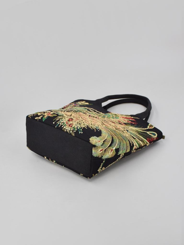 Yunnan Ethnic Sequin Embroidered Canvas Tote Bag
