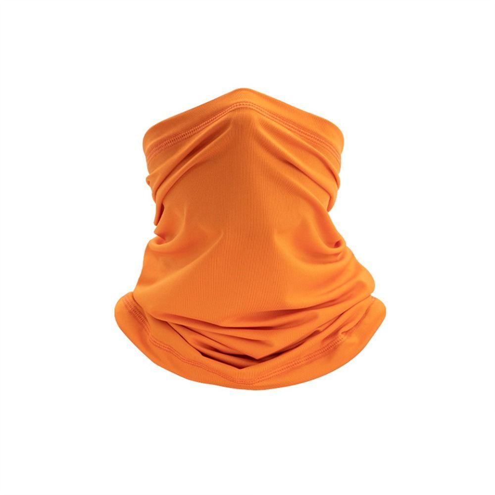 Ice Silk Bike Cycling Mask Sun Protection Neck Gaiter Daily Full Face Mask  Summer