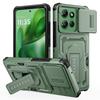 Sliding Camera Lens Cover Shockproof Kickstand Case For Motorola Moto G Power 5G 2026 2026 TPU Frame Plastic Phone Cases Fundas
