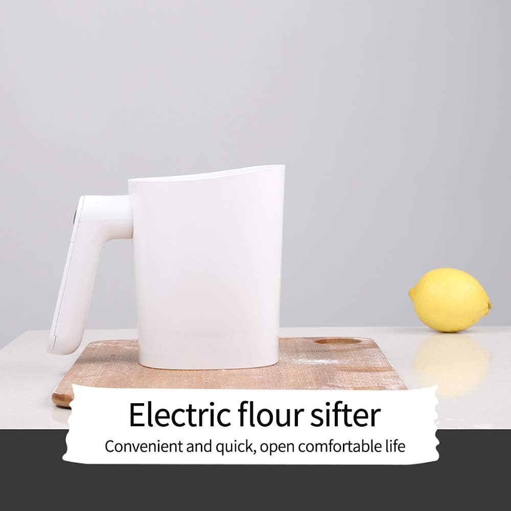 Battery Operated Electric Flour Sifter for Baking, ANNCARY Flour Sieve, Handheld Cooking Baking Tool for Cooking/Pastry Baking Kitchen Utensil Easy