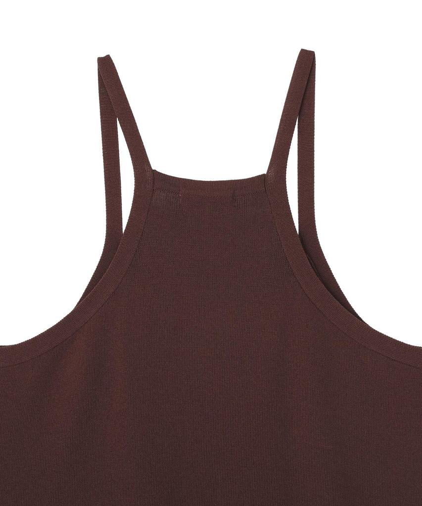 Apron Soubari Camisole Dress Brown F