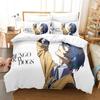 New  Bungo Stray Dogs Bedding Set Double Twin King Duvet Cover Comforter Pillowcase Boys Girls Adults Bedroom Home Textiles