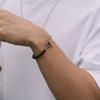 BICYCLE TROPHY BT Gemstone Bracelet 06 (2TYPE / 6mm Glossy Onyx)