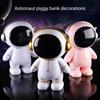 Pokladničky se světly Prasátko Spaceman Nerozbitné děti Děti Zásobník na peníze Nádoba na mince Úložný box pro astronauty Dárky k narozeninám