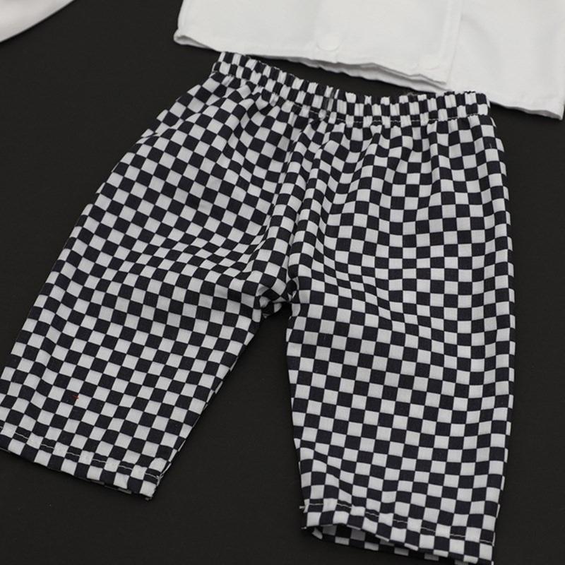 3pcs Photography Props Costume for Baby Boys Girl Newborn Chefs Outfit Photo Wear Infant Cosplay Party Props Photo Outfit