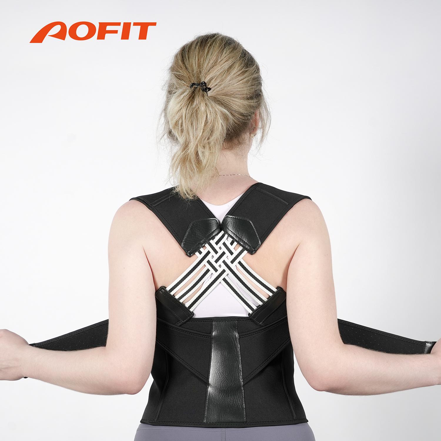 

Posture Corrector For Women And Men, Adjustable Shoulder Posture Brace, Back Straightener Posture, Used For Middle Upper Spine XXXL