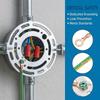 115 Mm Light Fixture Mounting Bracket Round Shape with Screw Light Crossbar 4.5 Inch Durable Universal Mounting Kit Wall Lights