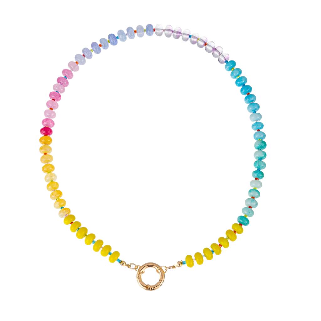 Yori Summer Candy-colored Fresh Handmade Beaded Necklace Jewelry Bijoux Gift Wholesale Autumn&Winter Style Stacking Jewelry