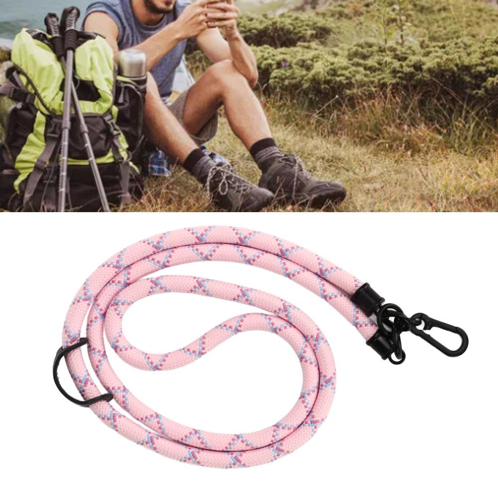 2 Pcs Adjustable Strap Cell Phone Lanyard Metal Polyester Crossbody Lanyard Neck Lanyard Keychain