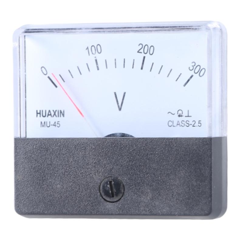 Analogue Panel Meter Volts Voltage Gauge Analog Voltmeter AC0-300Volt AC0-450V Voltage Guage for Alternator