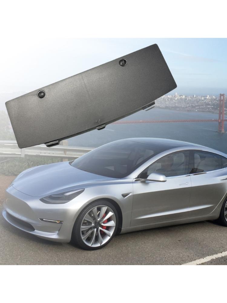 Heckstoßstangen-Anhängerkupplungsabdeckung, Zierklappen, Anhängerkupplungshaken, Kappe, kompatibel mit Modell 3, 135412-00-A, 113541200A, Autozubehör