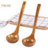 Solid Wood Soup Ladle Long Handle Hot Pot Spoon Kitchen Cooking Utensil Kitchen Tools & Gadgets THD