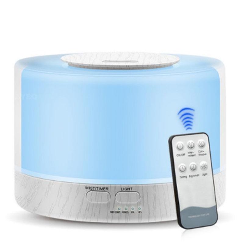 700ml MUJI Wood Grain Ultrasonic Aromatherapy Humidifier & Desktop Air Purifier