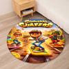 Subway Surfers Printed Round Rug Carpet Chair Rug Area Rug Entryway Doormats,for Office Chair Living Room Bedroom Kitchen Room.