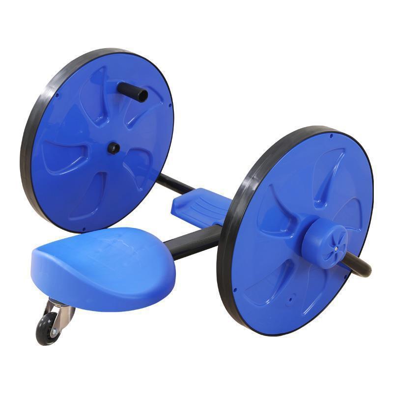 Kid s Hand-Crank Swing Car Tricycle for Outdoor Sensory Integration and Training Blue Hand-Crank Car (Kindergarten)