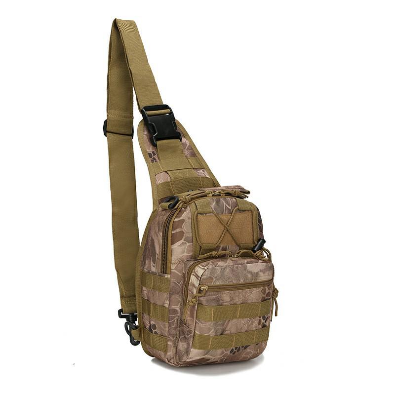 

Camouflage Canvas Cycling Crossbody Bag - Tactical Outdoor Sling Bag