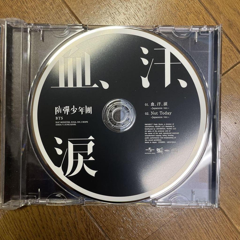[USED] BTS Blood Sweat Tears CD K-POP Korean Idol