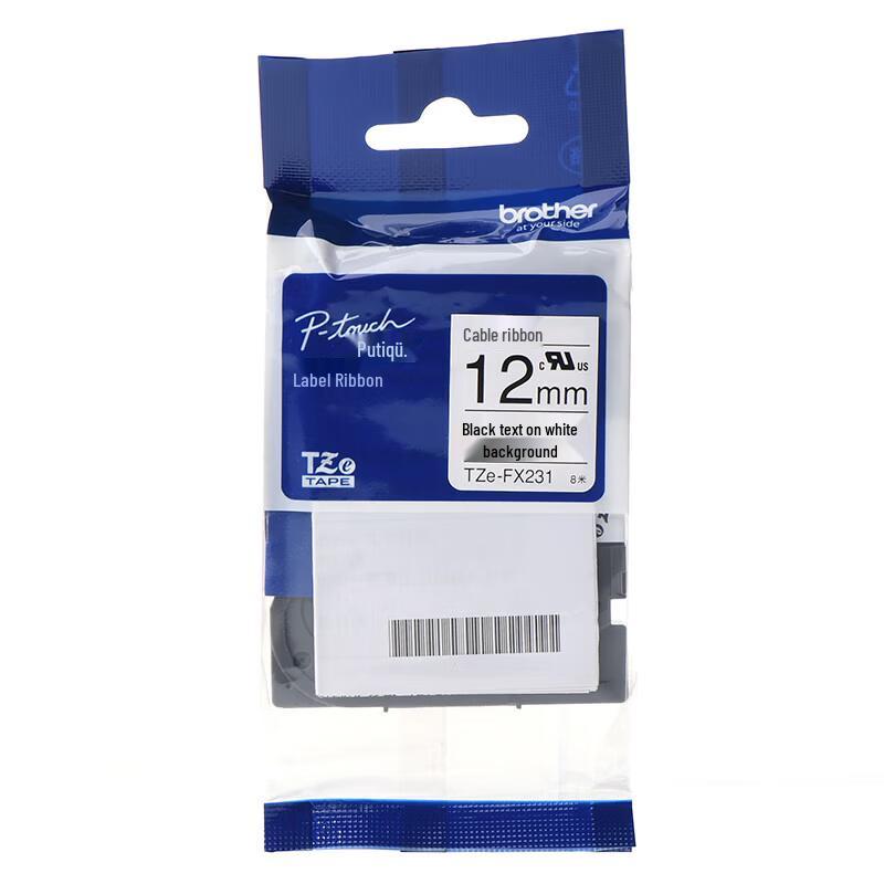 Brother TZE-FX231 Flexible ID Label Tape CN plug (adapter included)