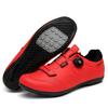 Mens Cycling Shoes Professional Road MTB Bike Non-Cleat Rigid Sole Indoor Spin Trainer Footwear