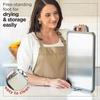 Double Sided Metal Cutting Board with Sharpener Chopping Mat Chopping Board  for Vegetables Fruits