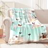 6 Size Christian Bible Psalm Flannel Art Blanket Sofa Bed Cover Four Season Soft Fluffy Quilt Blanket Flannel Throw Warm Gifts