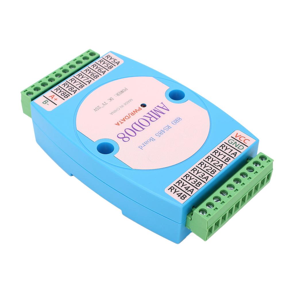 Relay Output Control Module RS485 8 Way Board Panel for RTU Communication Replacement WP8025ADAM
