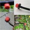 Adjustable Micro Drip Irrigation System 1/4” Watering Sprinklers Anti-clogging Emitter Dripper