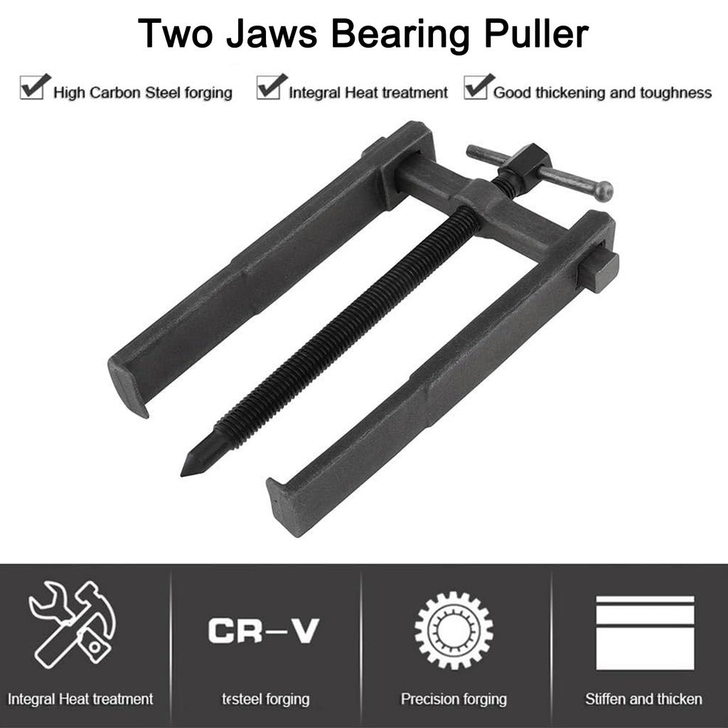 3" 4" 2 Jaw Car Bearing Puller Adjustable Two Claw Pilot Remover Hand Repair Tool Industrial Gear Bearing Dismantle Puller