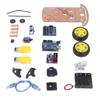 Smart Robot Car Chassis Kit DIY Programmable Development Board 2WD Ultrasonic with Motor MCU
