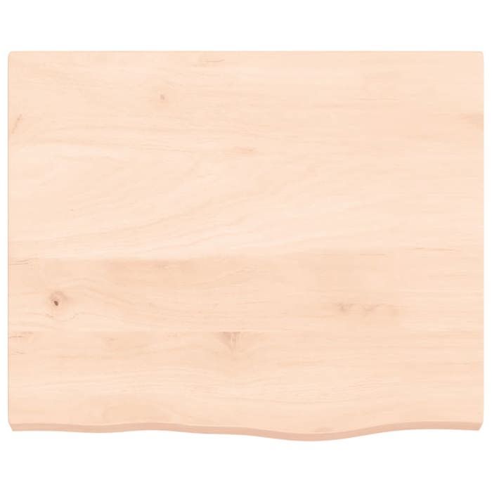 VidaXL Wall Shelf 60x50x4 Cm Solid Untreated Oak Wood 363531