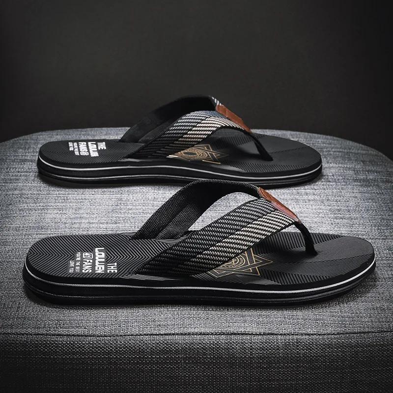 Beach Flip Flop Summer Men's Slippers Massage Sandals Fashion Breathable Casual Shoes 2024 New Hot Shoes Zapatos Hombre  Shoes