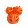 Plastic Lamp for Halloween Celebration LED Illuminated Decorative Light Party Decoration Pumpkin Shaped Statue Ornament