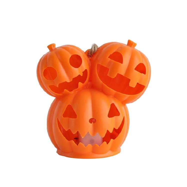 

Plastic Lamp for Halloween Celebration LED Illuminated Decorative Light Party Decoration Pumpkin Shaped Statue Ornament 1