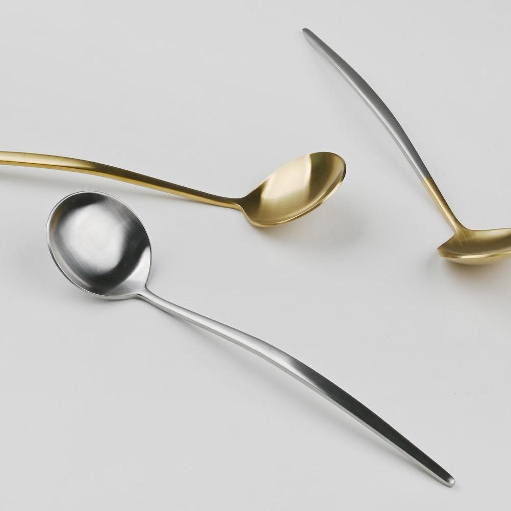 Abella Matte Stainless Steel Spoon Silver