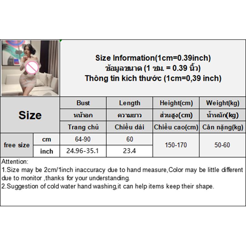 Sexy Transparent Polyester Bodysuit Temptation Series Intimate Apparel Women's Panty Tease Sensual Underwear Ultra-Thin Mesh