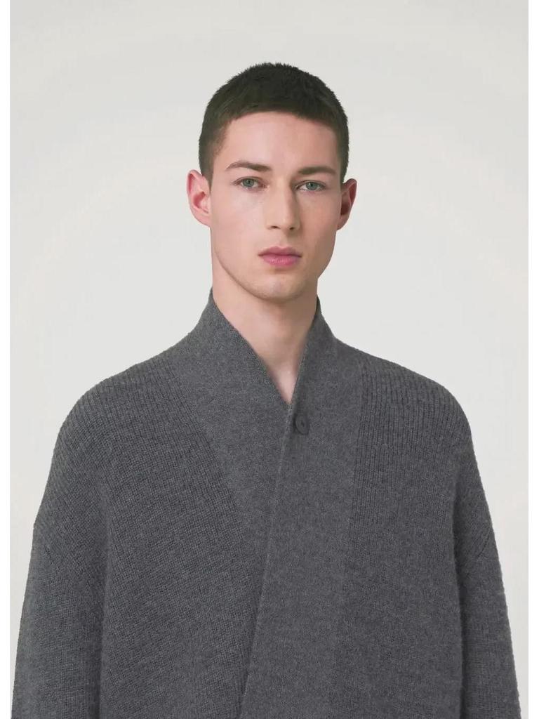 Autumn Old Money Loose Knit Cardigan Sweater