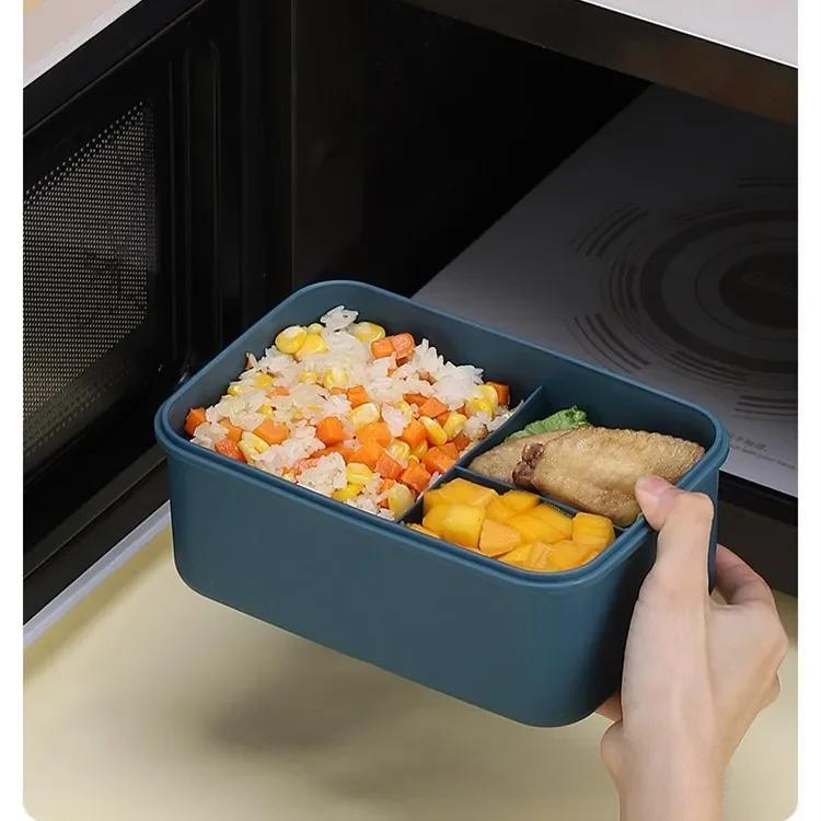Microwave Bento Box Tableware Food Storage Box Children Kids School Office Portable Bento Box