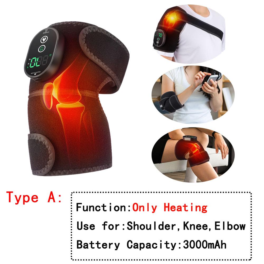 Wireless Electric Heating Shoulder Protection Knee Pad Hot Compress Elbow Joint Support Warming Shoulder Brace Arthritis Massage