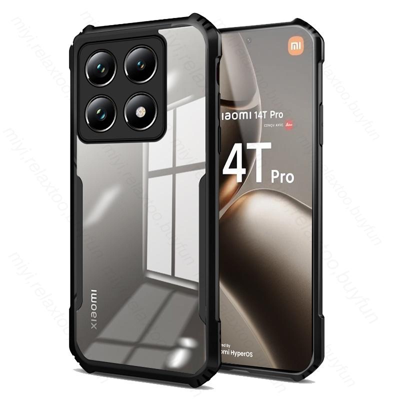

3To1 Acrylic Case for Xiaomi 14T 15T Pro Camera Glass Xiaomi14T Xiaomi14TPro Xiaomi15T Xiaomi15TPro Screen Protector Mi14T Mi15T For Xiaomi 15T Pro