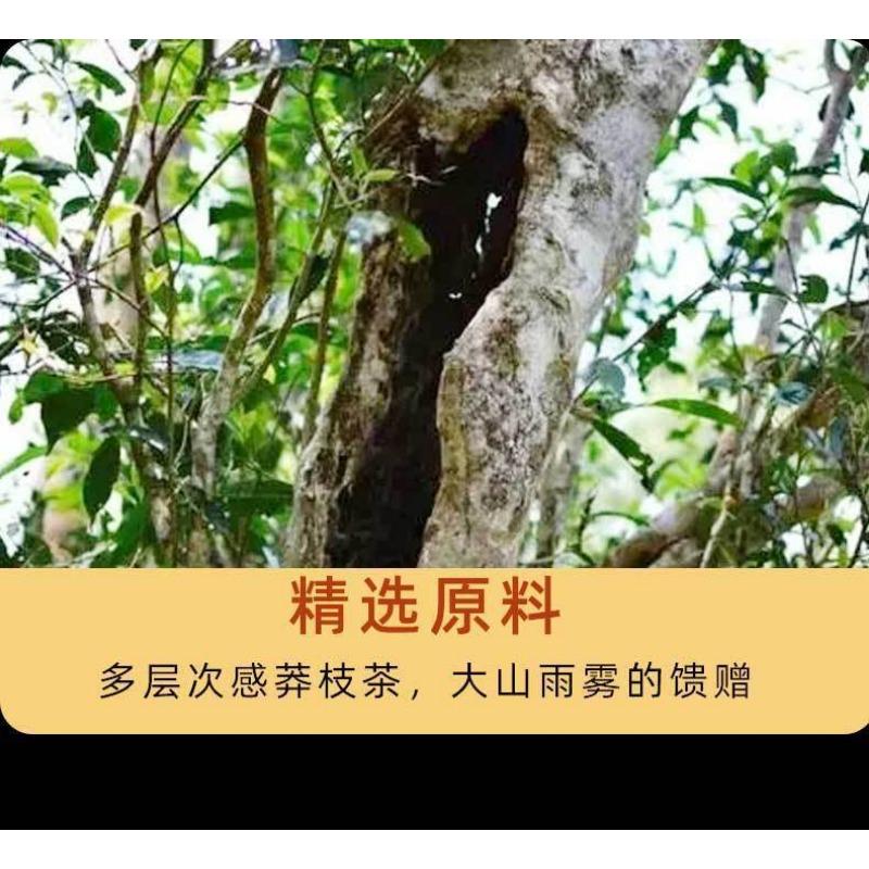 357g di tè Yunnan Tè crudo Pu'er Tè Pu'er antico albero selvaggio Torta di tè Pu'er