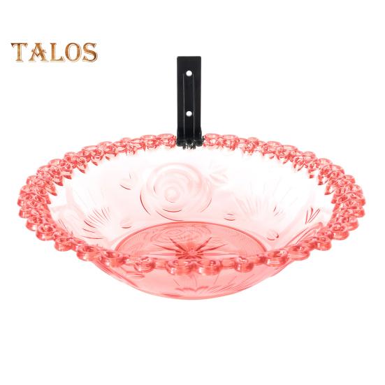 

Кормушка для птиц на открытом воздухе. Прочная конструкция. Легко чистить. Простая установка. Съемная чаша для купания колибри. красный