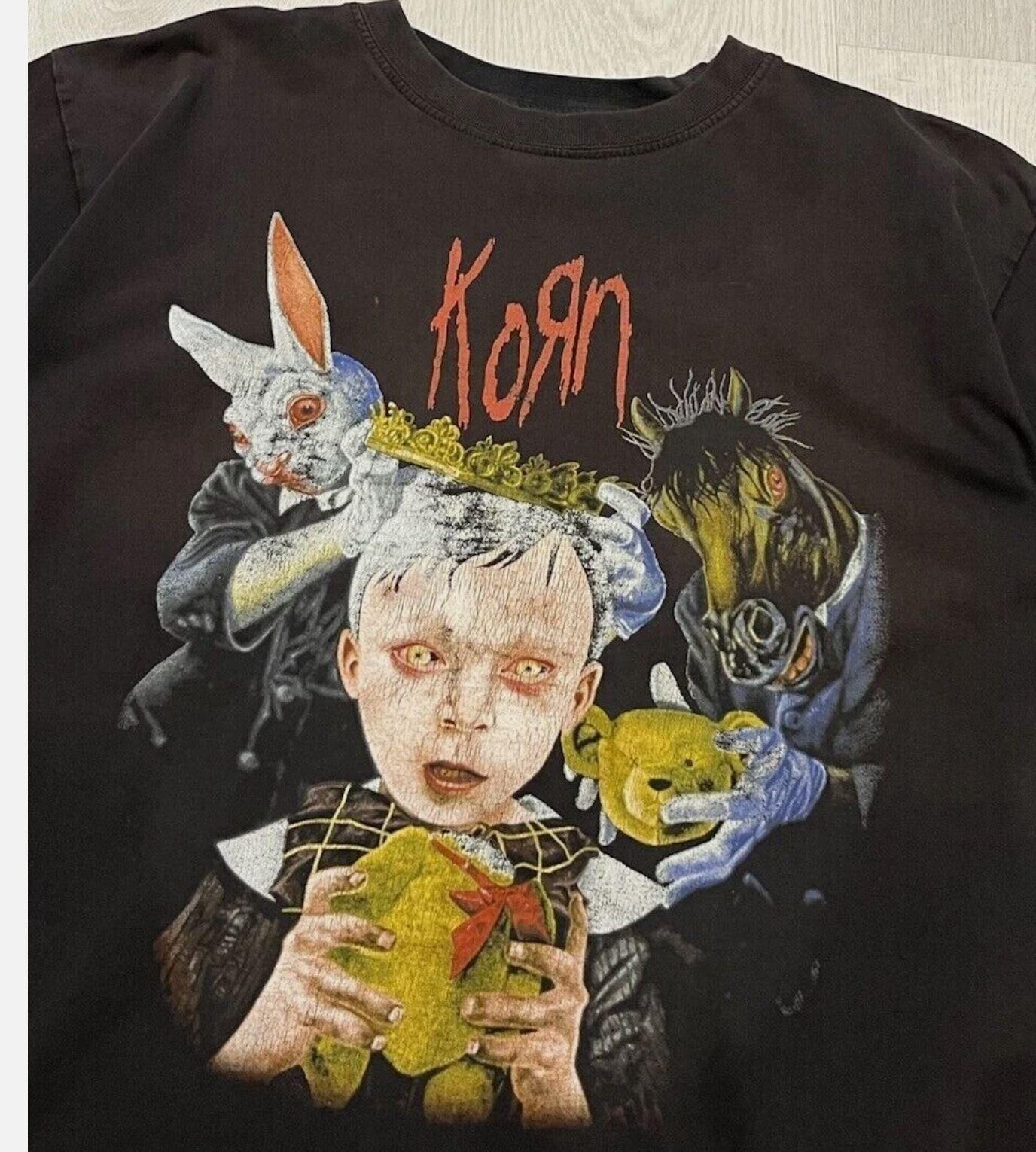 

26 00s Korn See You On The Other Side Tour Cotton Unisex Size S-45XL T-shirt Unisex T-Shirt XXL