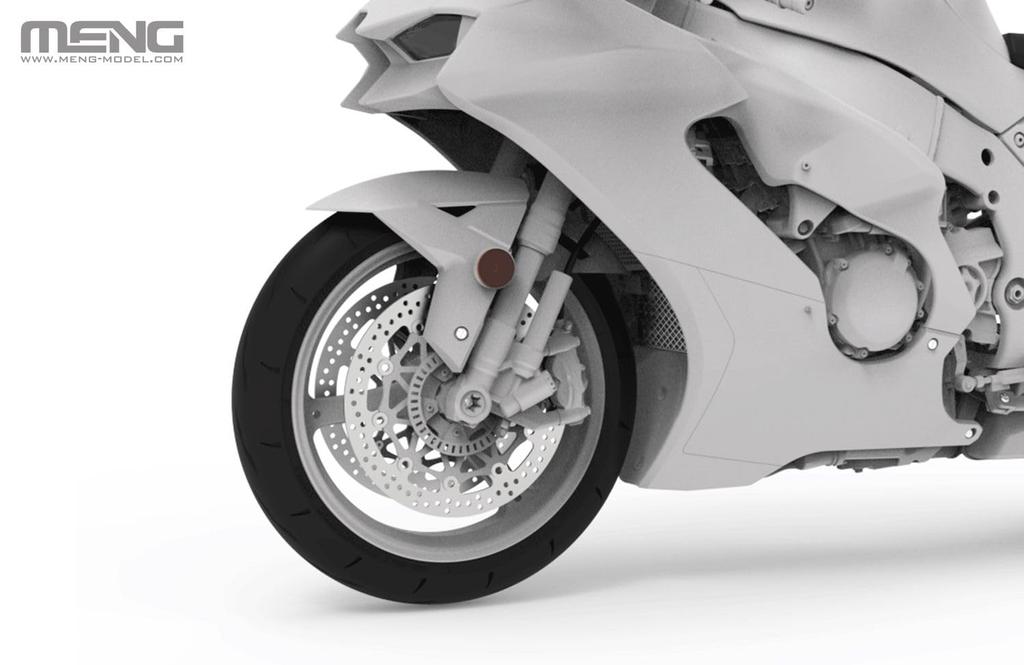 GSI Creos Mon Model Kawasaki Ninja Plastic Model MMT007 1/9 ZX-10R (Motorcycle)