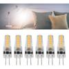 Lot de 10 ampoules LED G4 2W 3000K dimmables 12-24V - Blanc chaud, 200 lm, 50 000 h