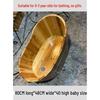 Wooden Adult Bathtub Bucket – Full Body Steaming Shower Basin