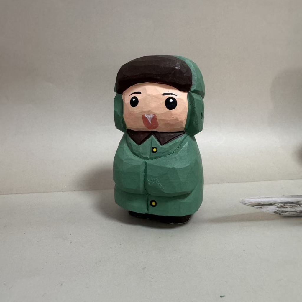 

Wooden Desk Decor For Kids With Modern Minimalist Design Made Of Linden Wood зелёный