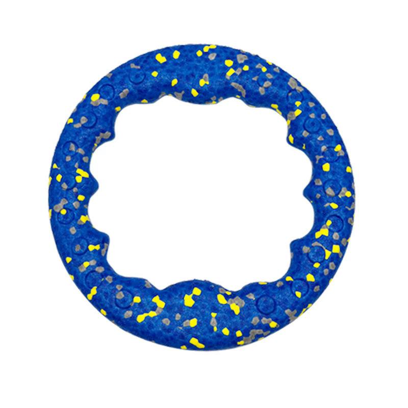 Durable Teething Pull Ring for Medium & Large Dogs - High Elasticity Silent Agility Toy